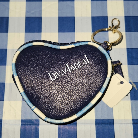 Bath & Body Works GINGHAM BACKPACK & HEART COIN PURSE Set - Picture 5 of 5